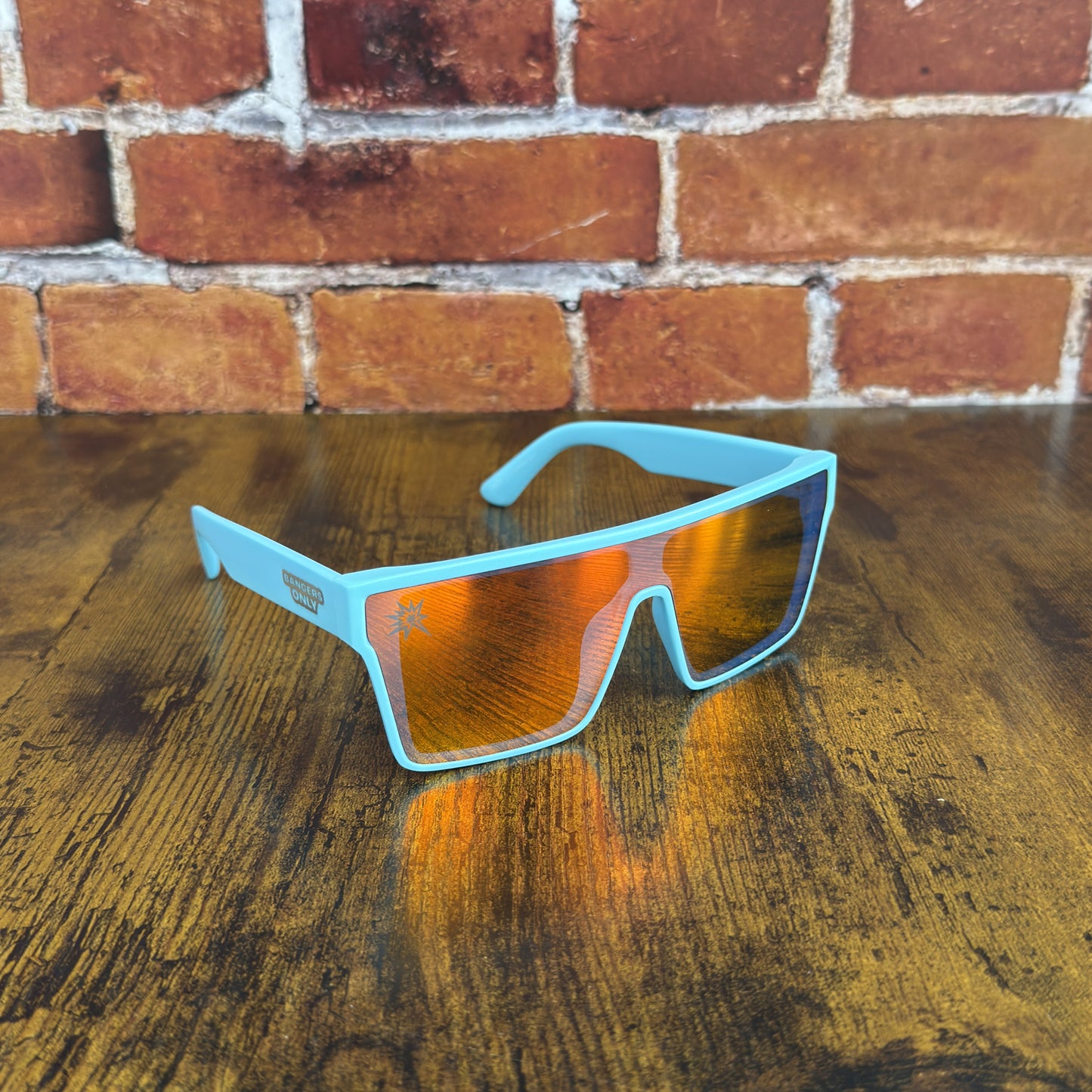 Blue & Orange Sunglasses