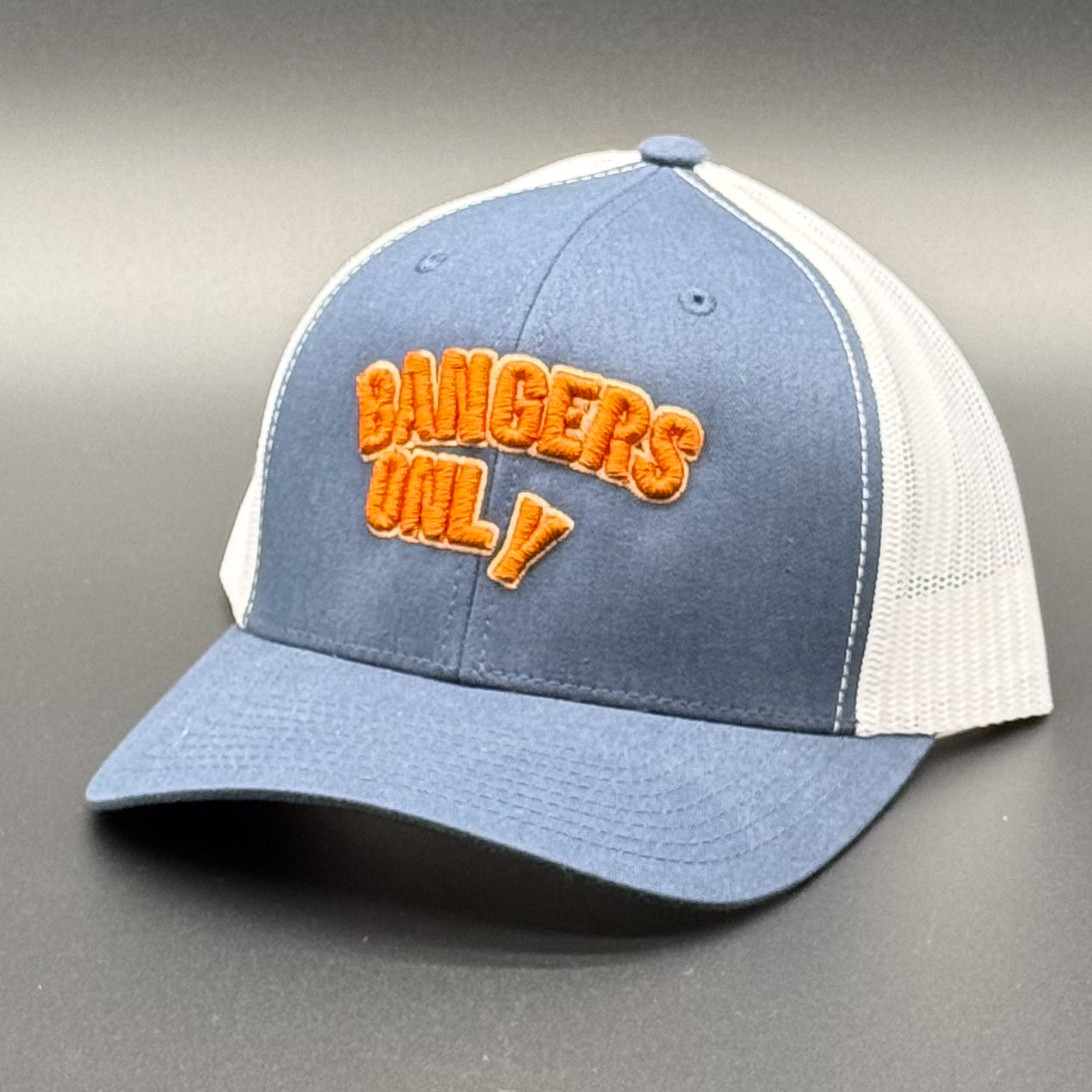 Bangers Only Trucker Hat: Slatefire