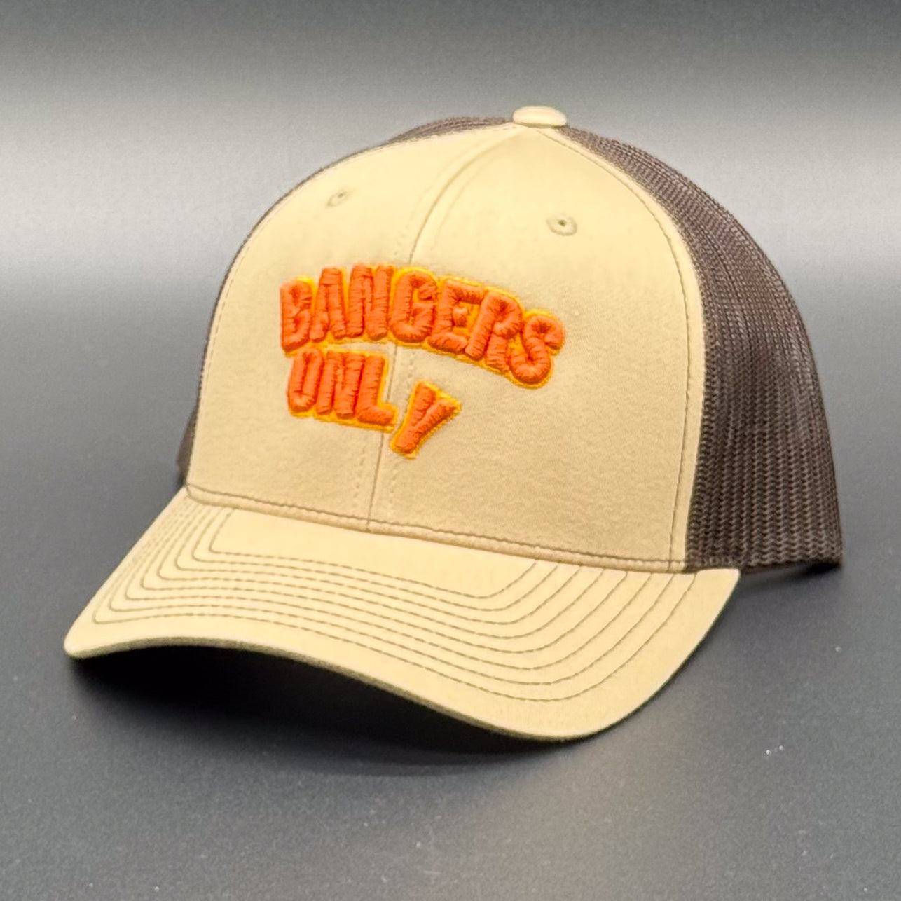 Bangers Only Trucker Hat: Canyon Glow