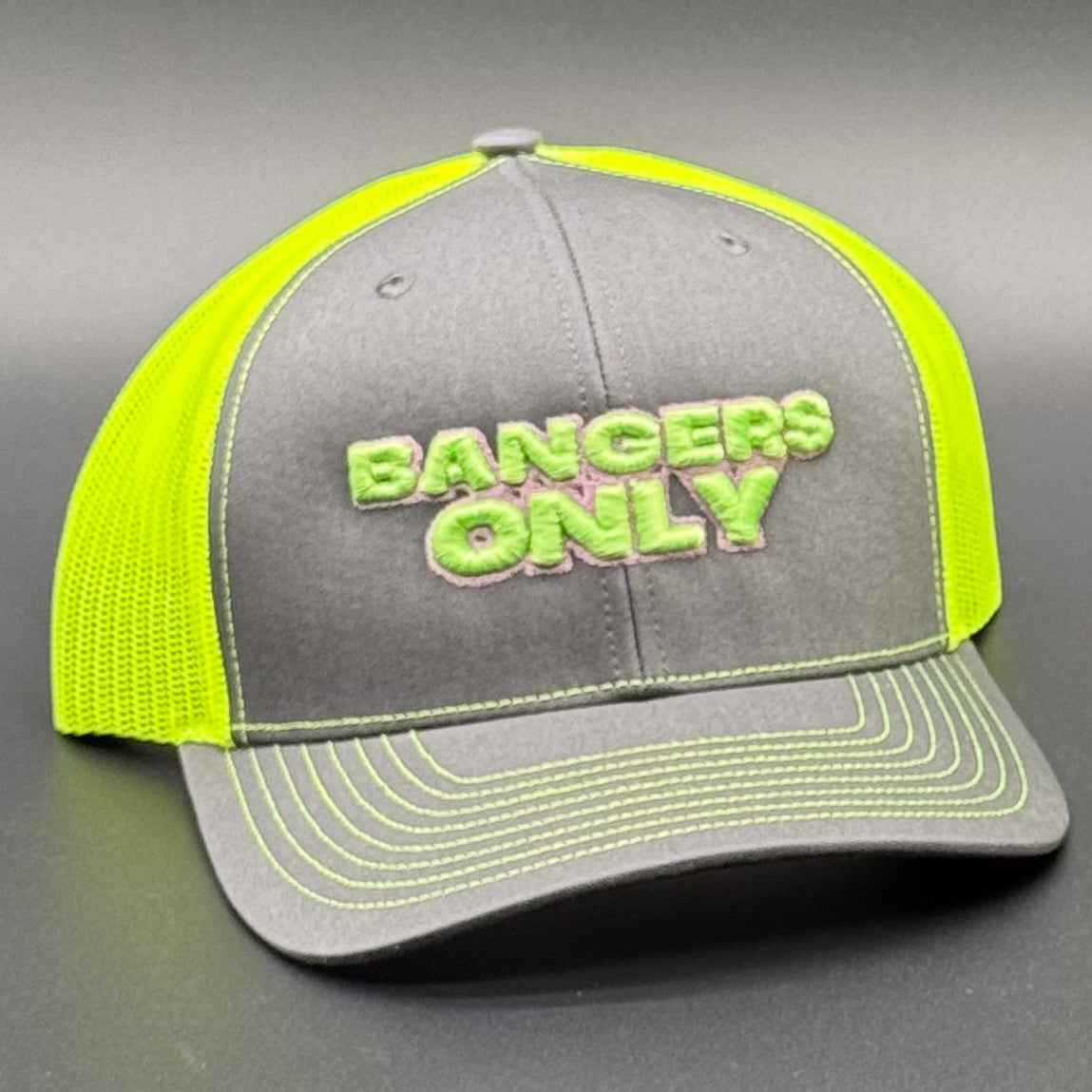 Bangers Only Trucker Hat: High-Viz