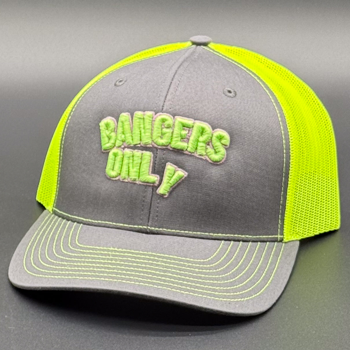 Bangers Only Trucker Hat: High-Viz