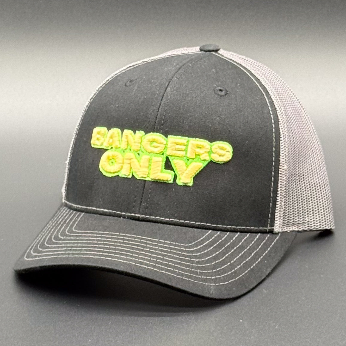 Bangers Only Trucker Hat: Shadowlime