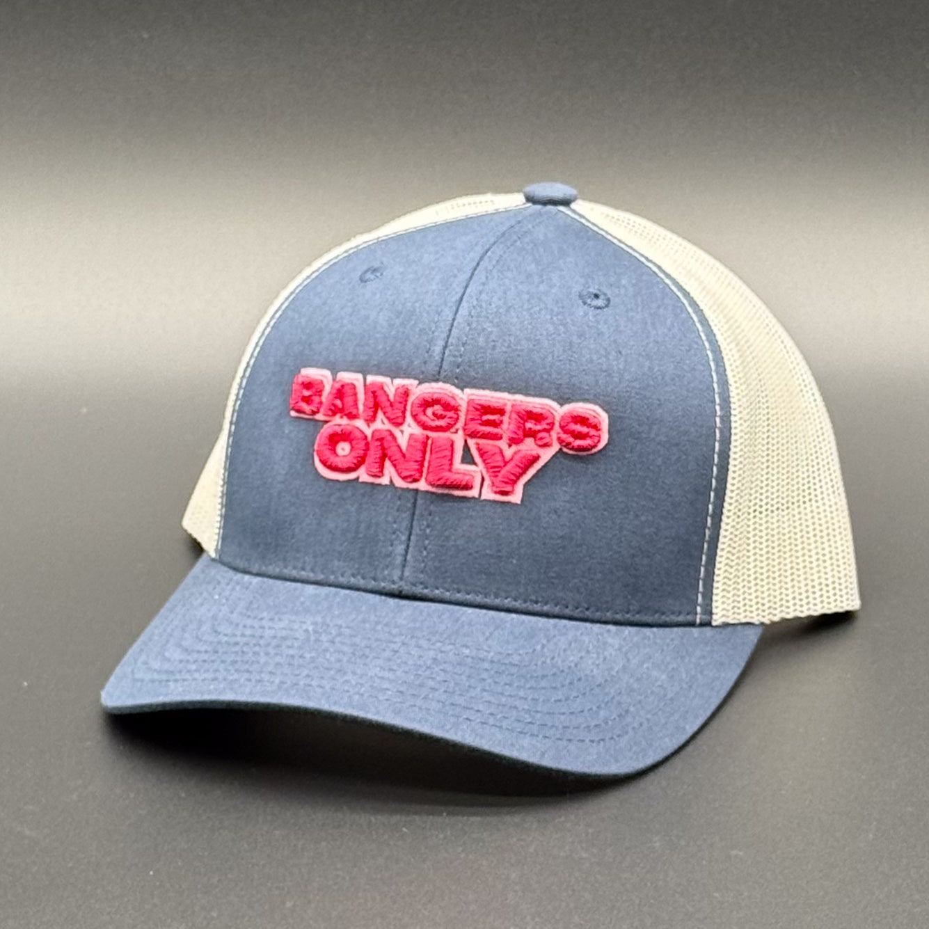Bangers Only Trucker Hat: Ocean Bloom