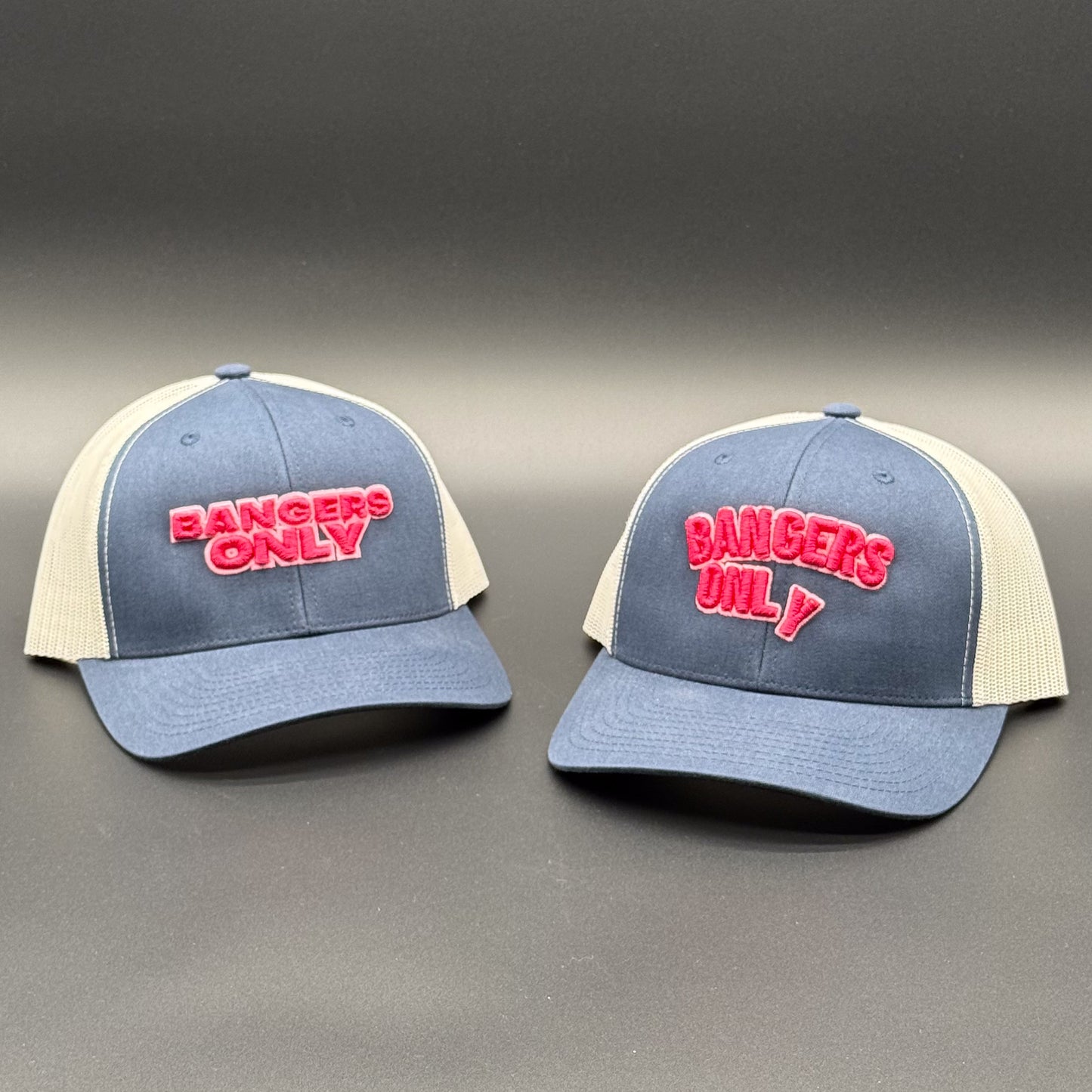 Bangers Only Trucker Hat: Ocean Bloom