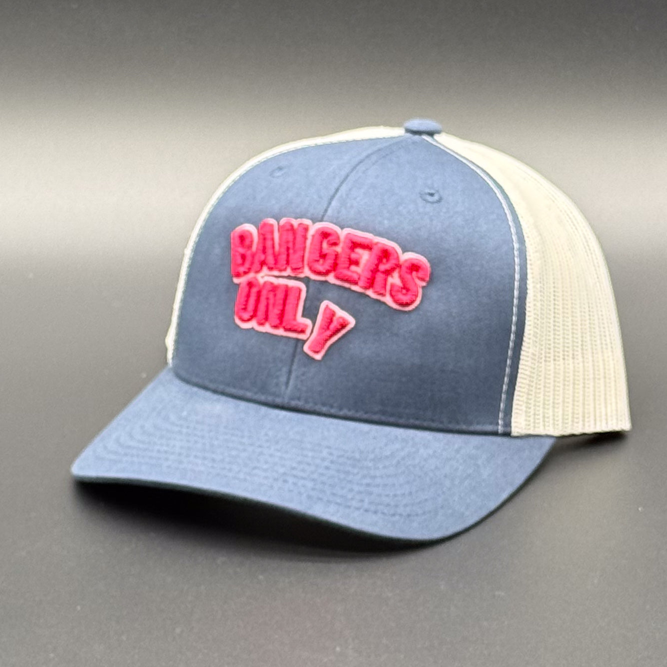 Bangers Only Trucker Hat: Ocean Bloom