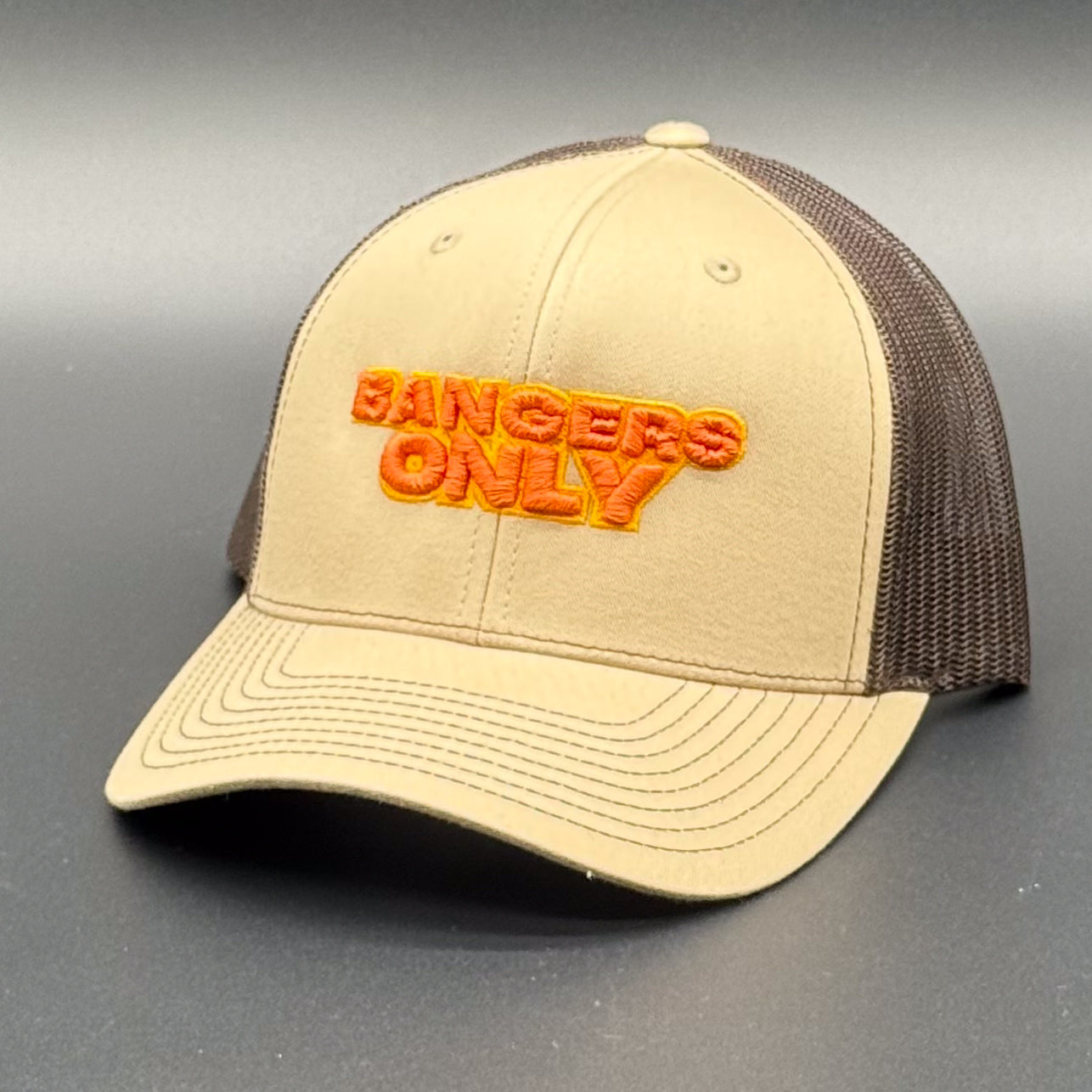Bangers Only Trucker Hat: Canyon Glow